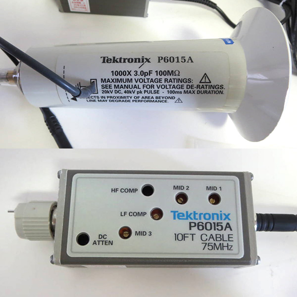 P6015A 高電圧プローブ 75MHz、20kV Tektronix／テクトロニクス | 中古