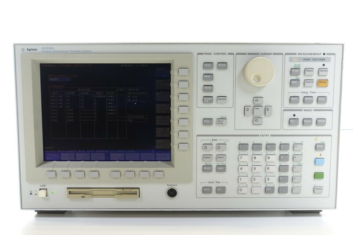 メーカー保証３か月間】Keysight（校正済み） 4156C プレシジョン半導体パラメータ・アナライザ | 中古研究機器.com