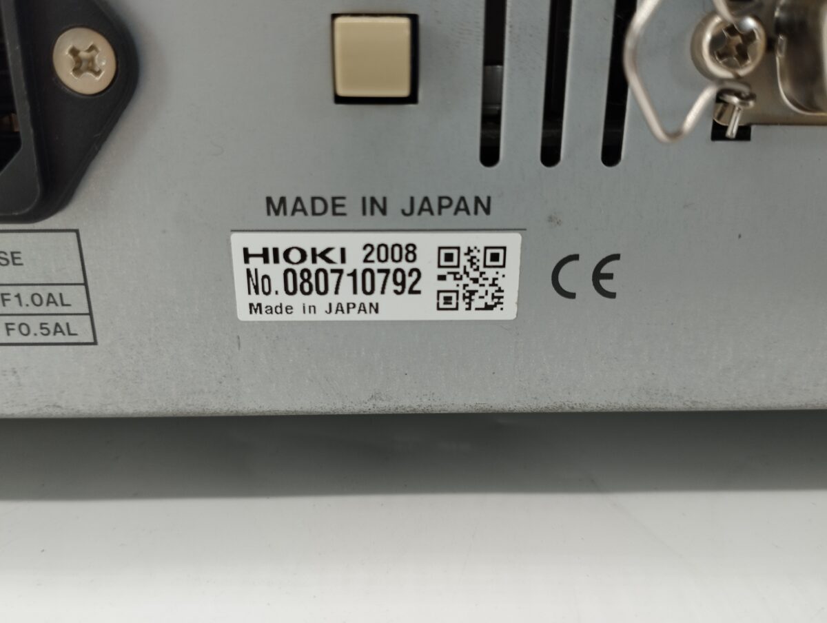 ID3917: HIOKI LCRハイテスタ 3522-50 LCR HiTESTER/DC バイアス電圧