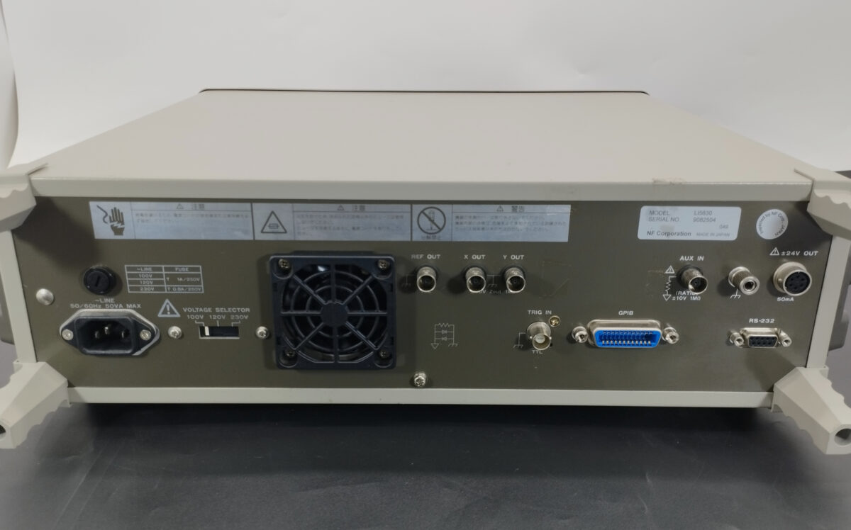 超特価品LI5630　 ディジタルロックインアンプ 、1mHz‐100 kHz　NF回路設計ブロック その他