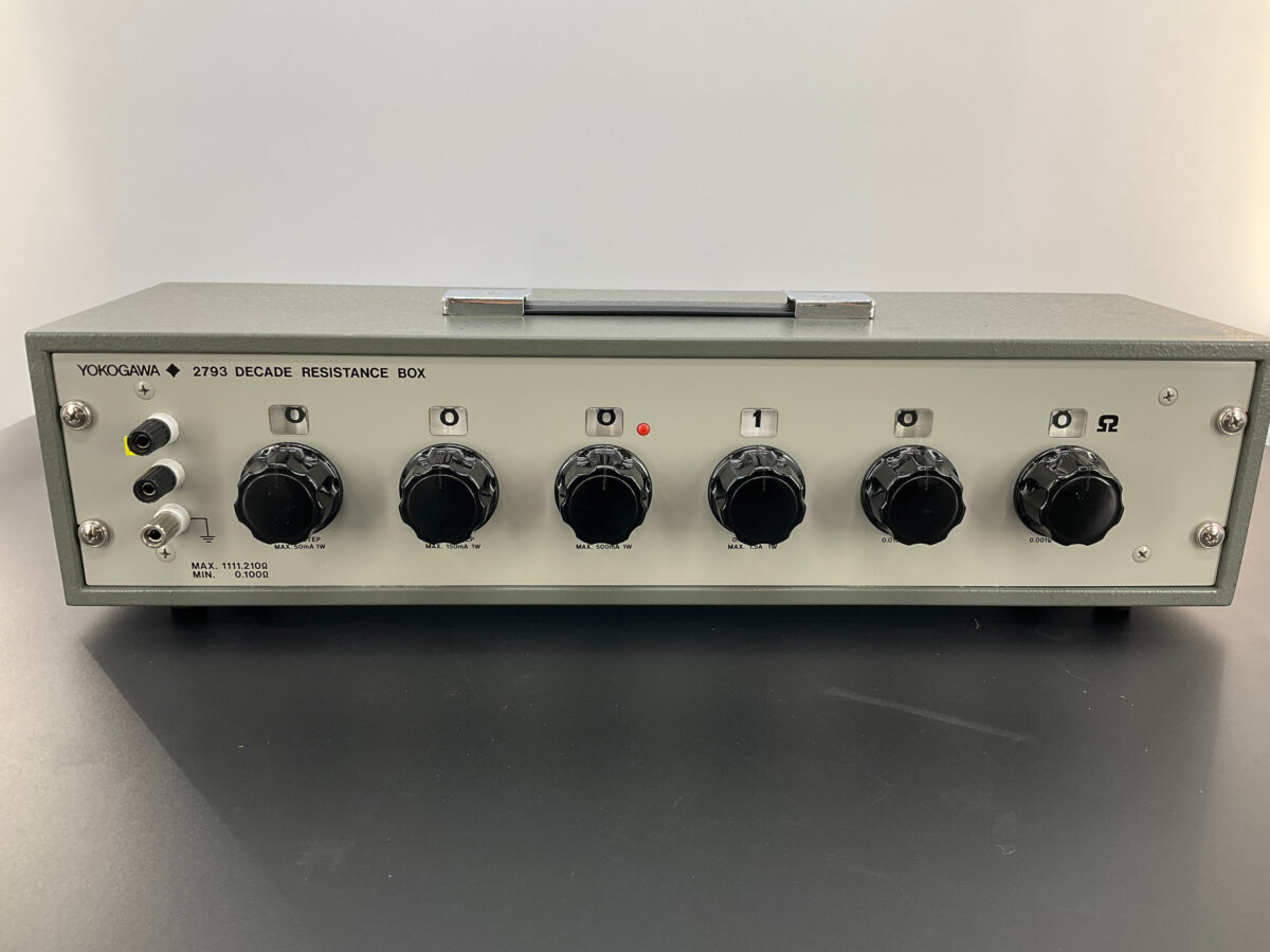 2793-01 6ダイヤル可変抵抗器 YOKOGAWA／横河 | 中古研究機器.com