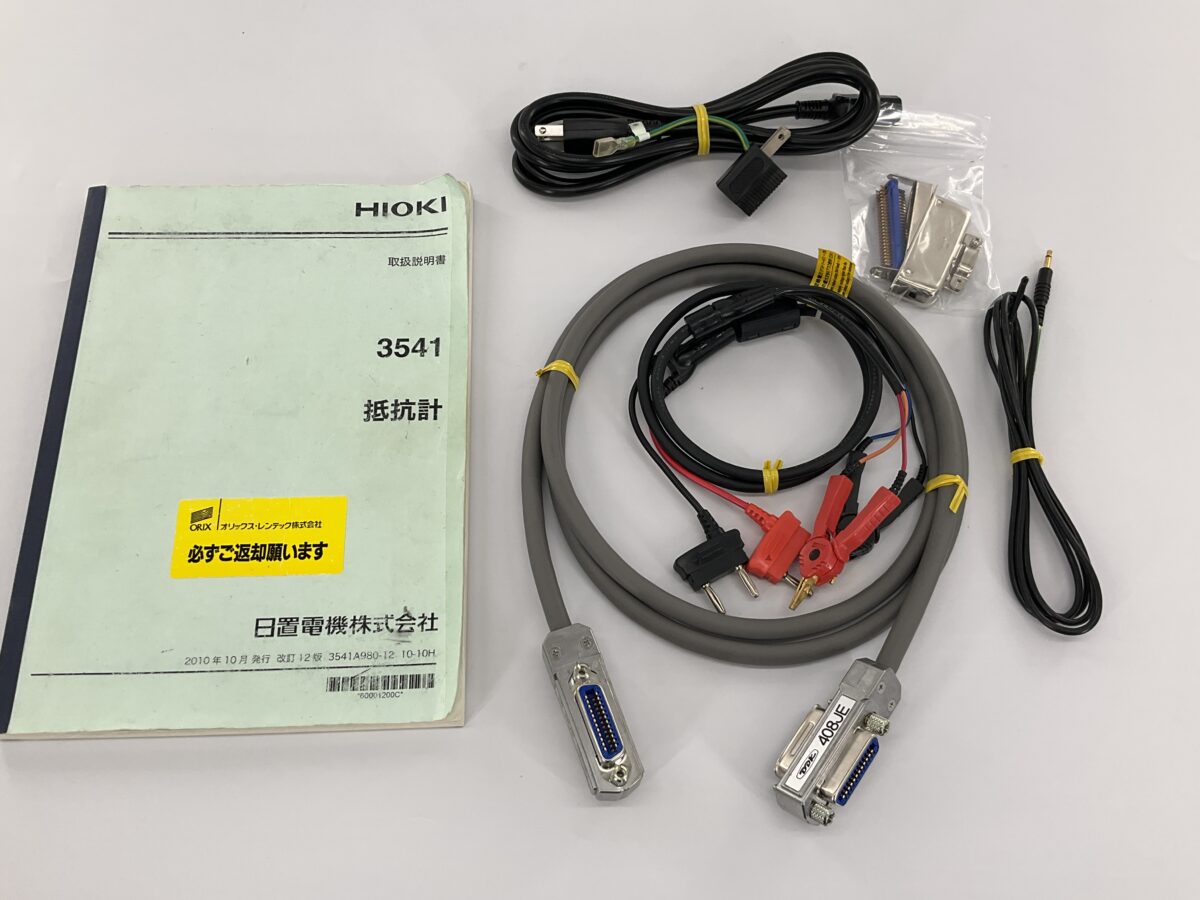 3541 抵抗計 HIOKI / 日置 | 中古研究機器.com