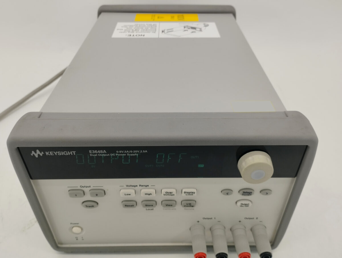 E3648A 直流安定化電源 Keysight/キーサイト(Agilent・HP) | 中古研究機器.com