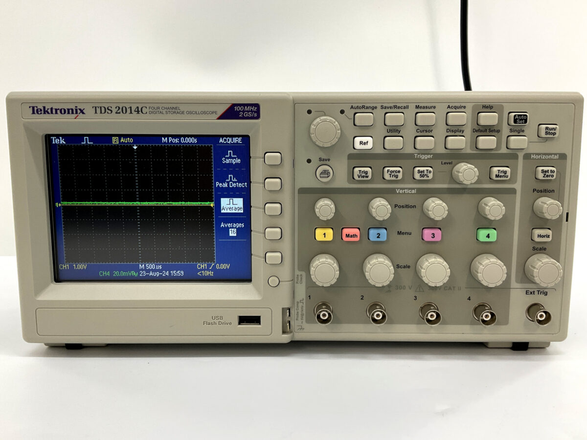 TDS2014C デジタル・ストレージ・オシロスコープ Tektronix／テクトロニクス | 中古研究機器.com