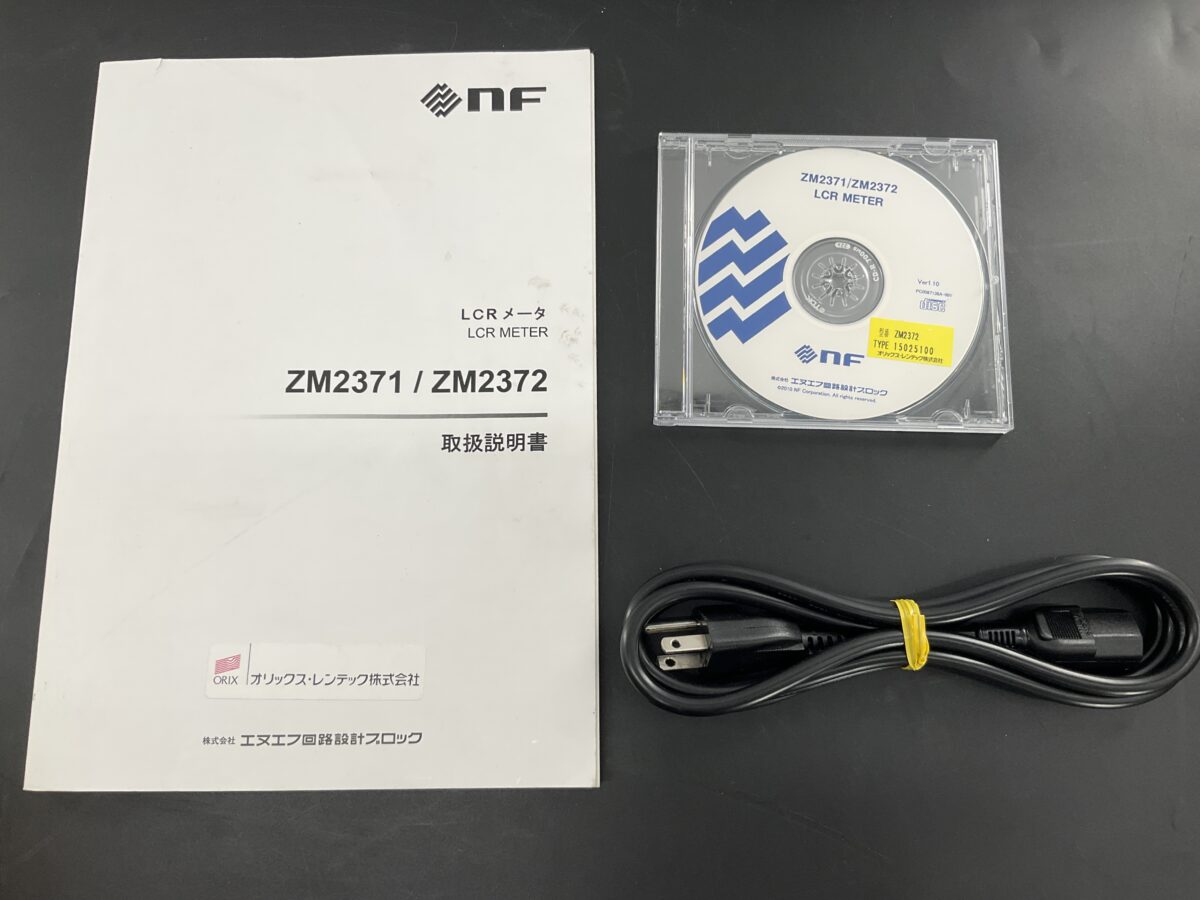 ZM2372 LCRメータ NF回路設計ブロック | 中古研究機器.com