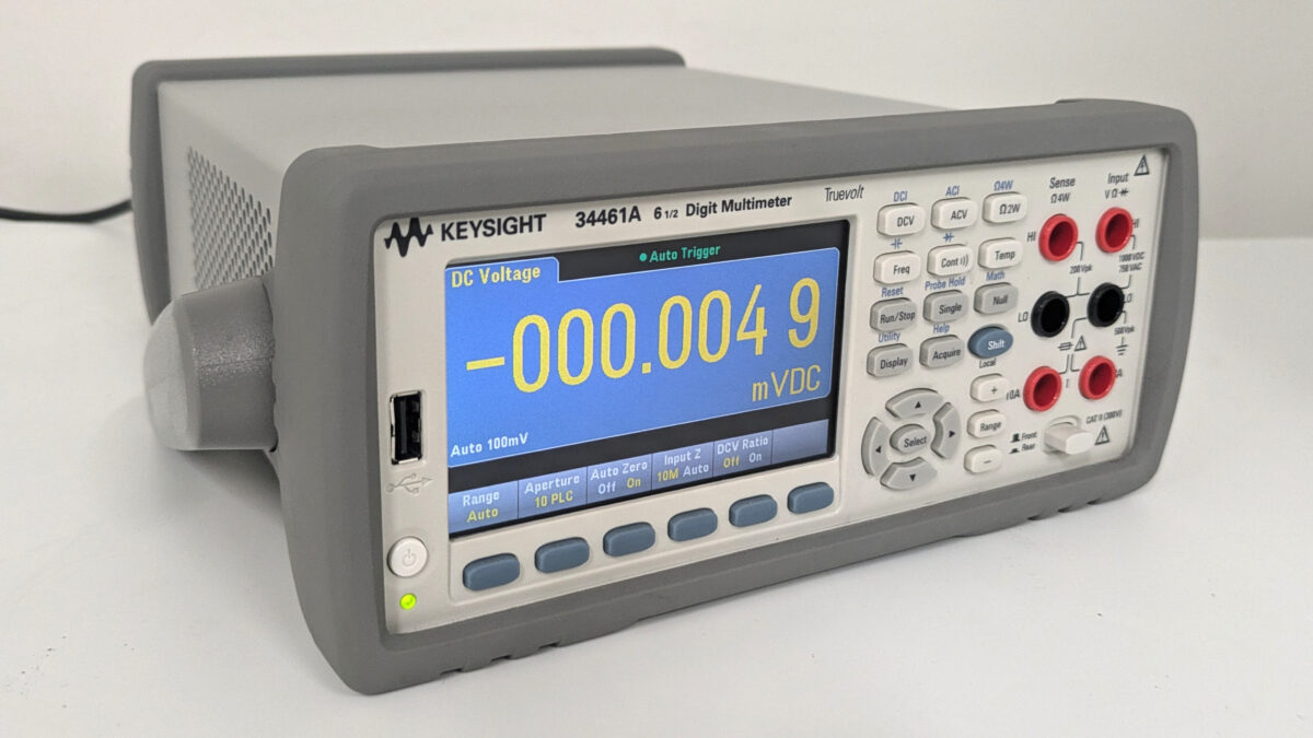 34461A デジタルマルチメータ、6.5桁、Truevolt DMM Keysight | 中古研究機器.com