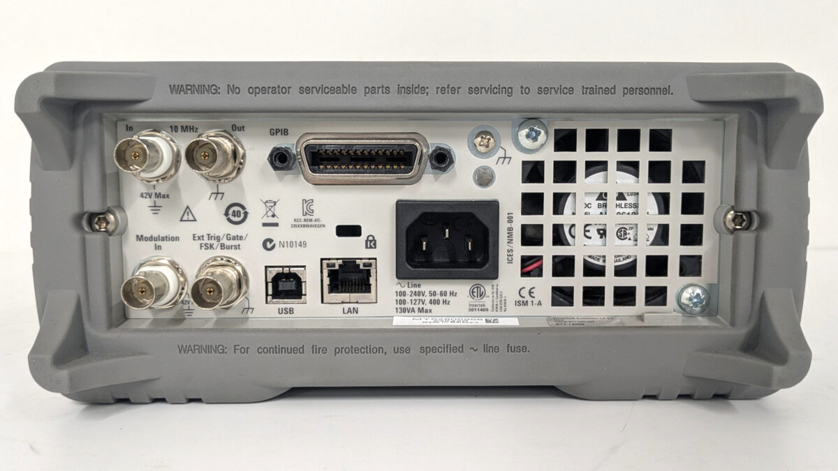 KEYSIGHT 33522B 波形発生器、2CH 30MHz | 中古研究機器.com KEYSIGHT 33522B 波形発生器、2CH 30MHz | 中古研究機器.com
