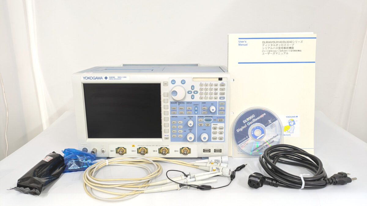 DL9240L デジタルオシロスコープ 1.5GHz,4ch,10GS/s,6.25M,USB DL9240L デジタルオシロスコープ 1.5GHz,4ch,10GS/s,6.25M,USB