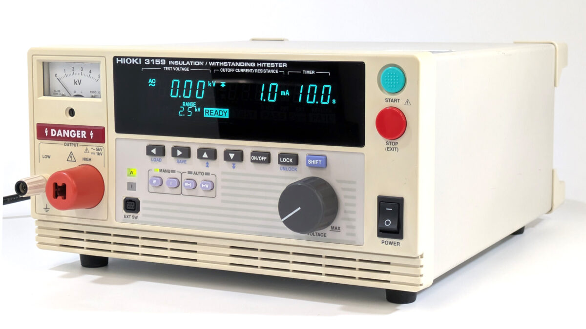 HIOKI 絶縁耐圧試験器3159 3159-02 絶縁耐圧試験器 日置電機 | 計測器 | TechEyesOnline