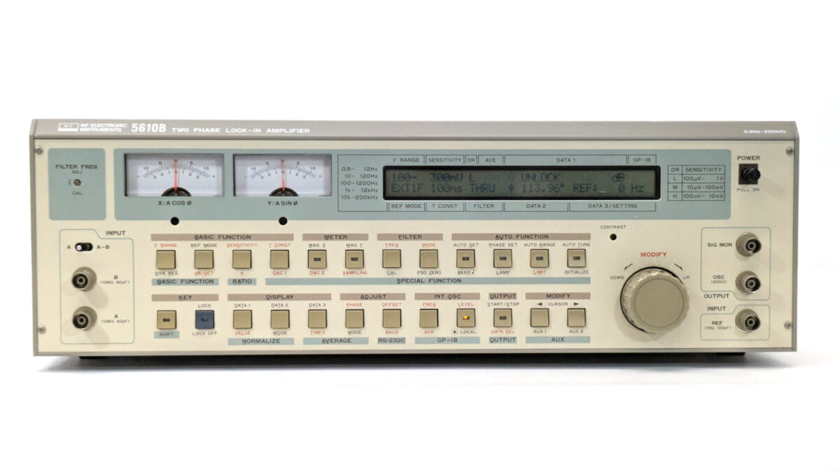 アンプ/アッテネータ/フィルタ/モジュール測定器